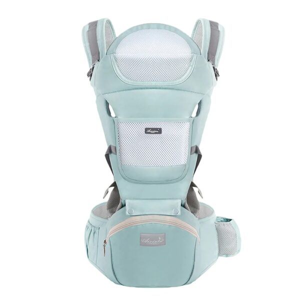 Ergonomic Baby Carrier – Multifunctional Front & Back Carry, Adjustable Newborn to Toddler